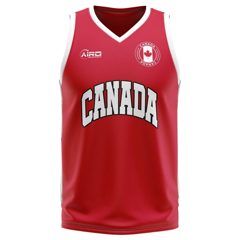 Canada Home Concept Basketball Shirt_0