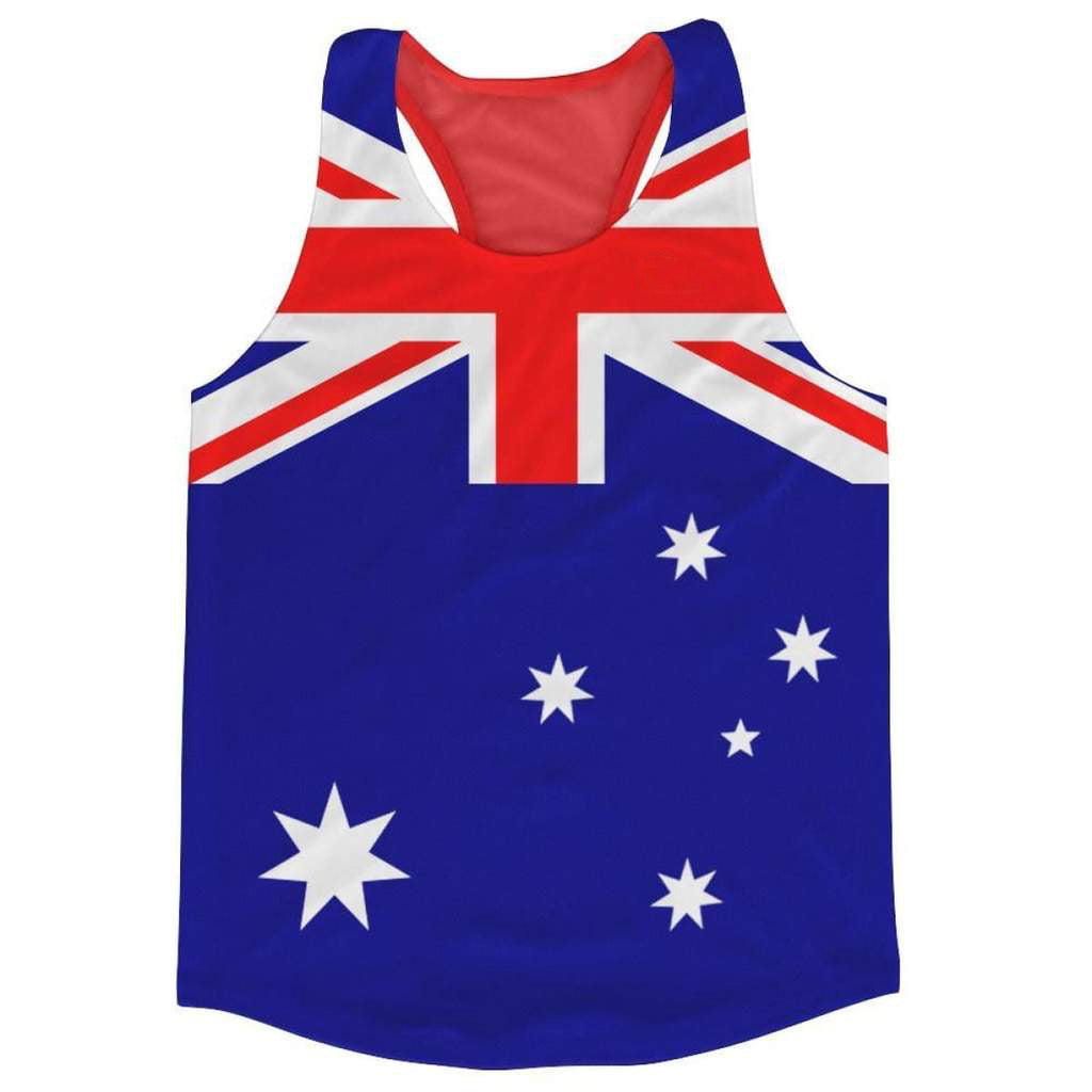 Australia Flag Running Vest_0