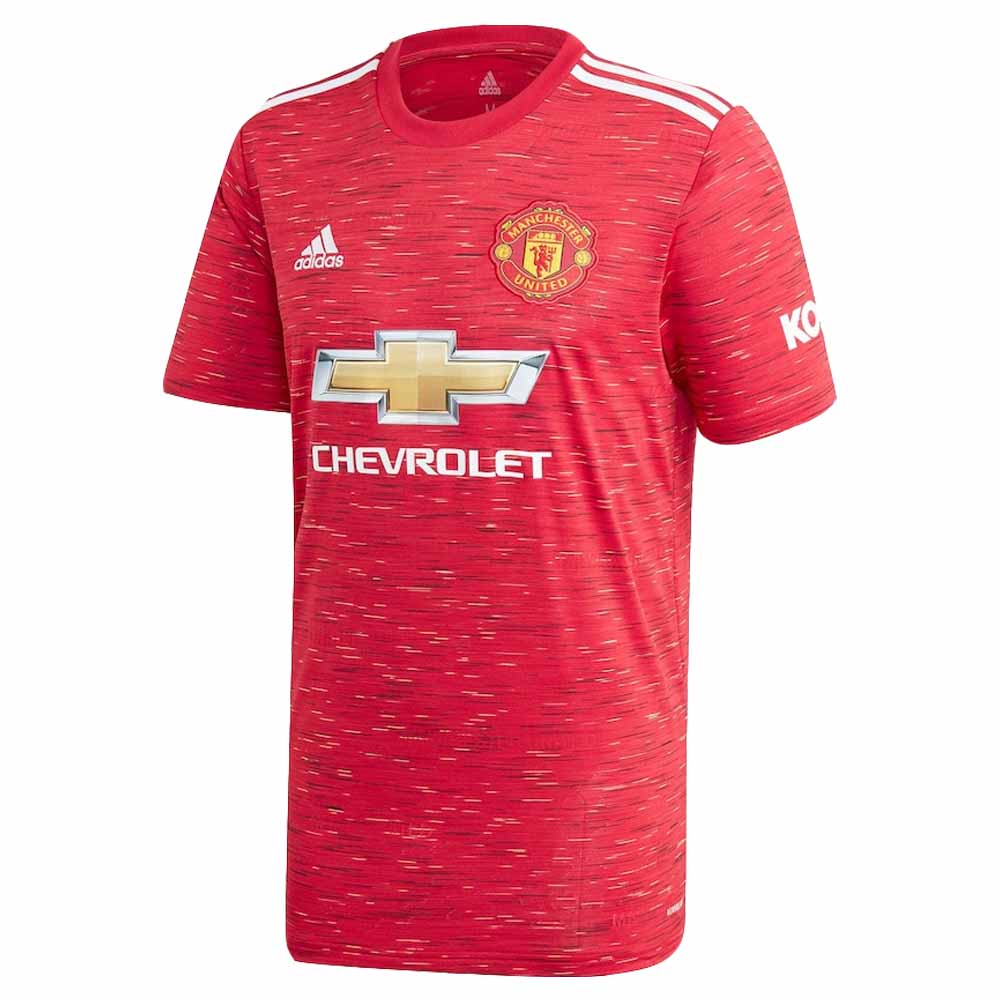 2020-2021 Man Utd Adidas Home Football Shirt_0