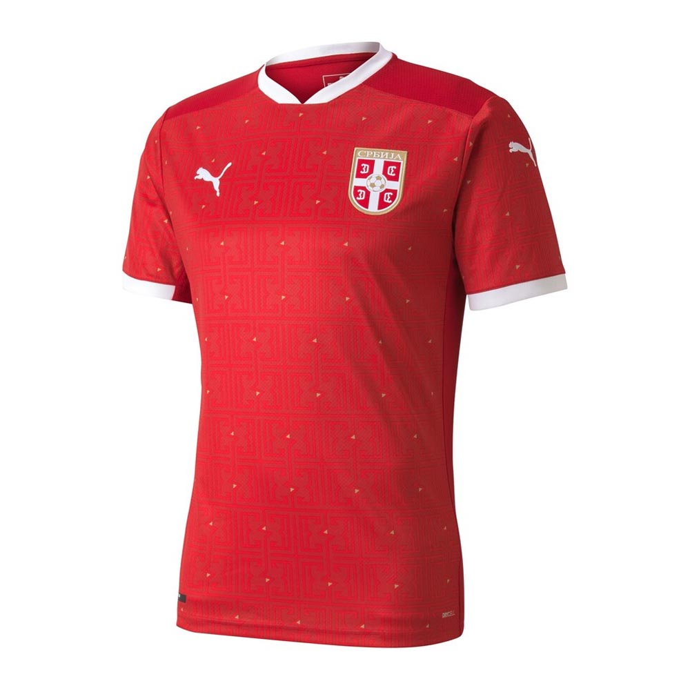 2020-2021 Serbia Home Puma Football Shirt_0
