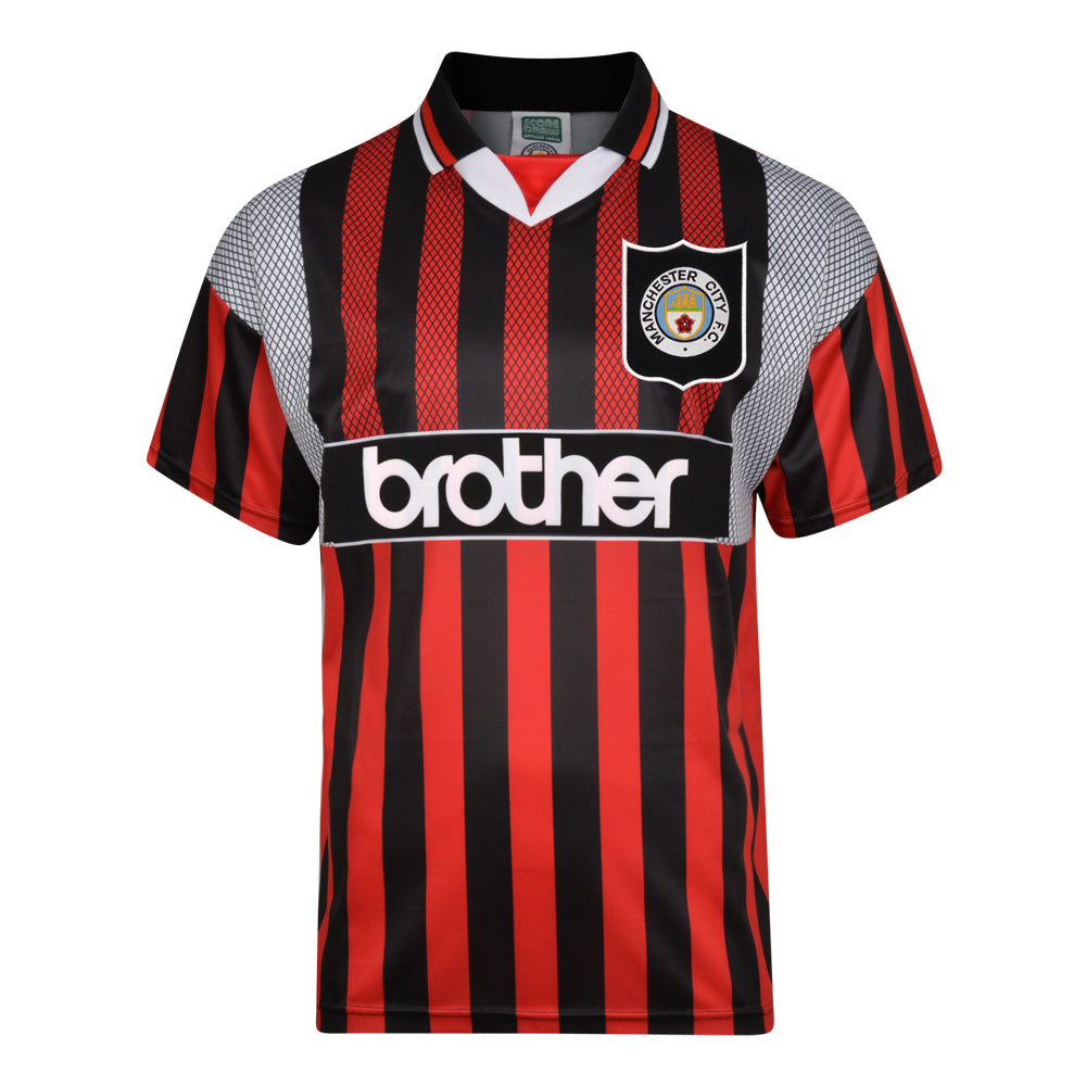Manchester City 1994 Away Retro Shirt_0