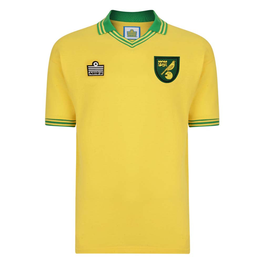Norwich City 1978 Admiral Retro Football Shirt_0