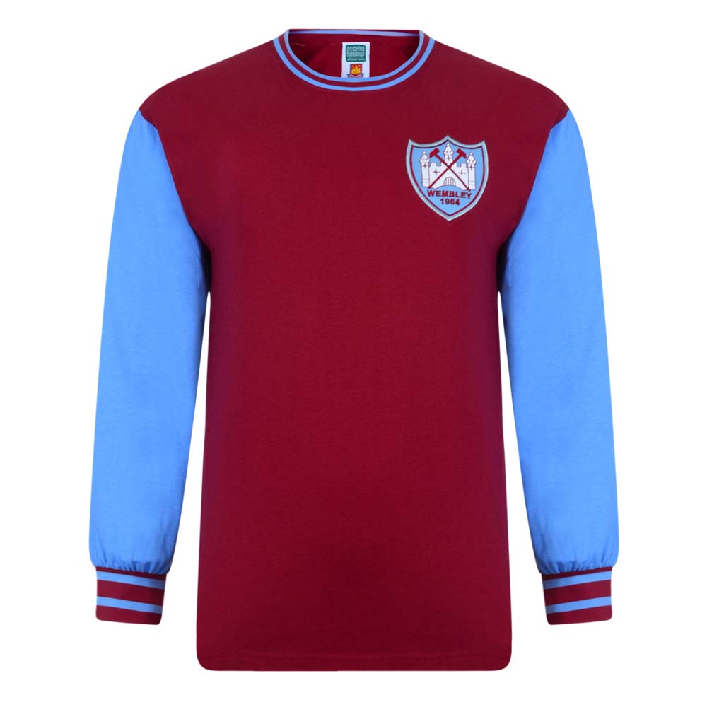 West Ham United 1964 FA Cup Final Retro Shirt_0