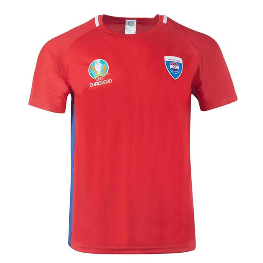 Croatia 2021 Polyester T-Shirt (Red)_0