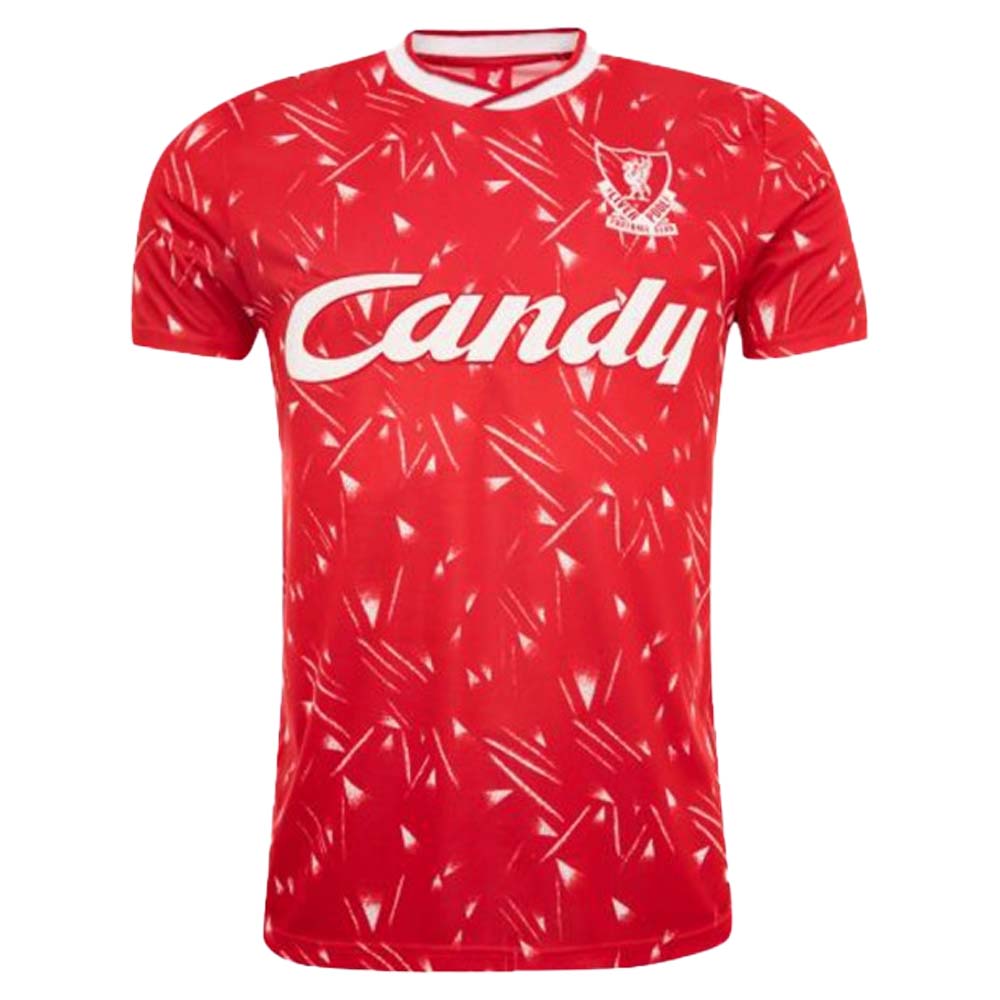 Liverpool FC 1990 Retro Football Shirt_0