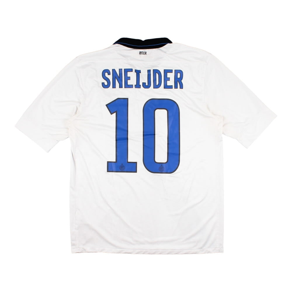 Inter Milan 2011-12 Away Shirt (Sneijder #10) ((Excellent) M)_0