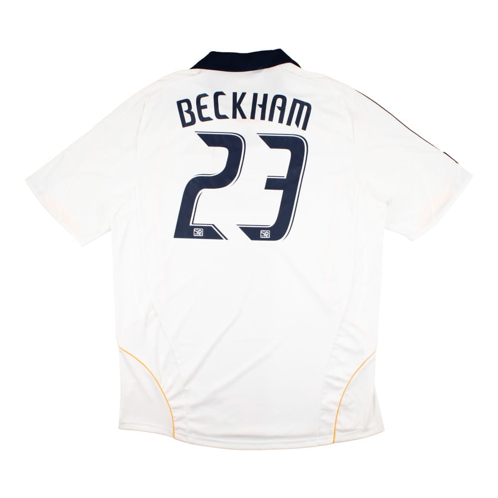 LA Galaxy 2009 Home Shirt (Beckham #23) ((Fair) XL)_0