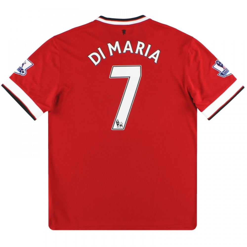 Manchester United 2014-15 Home (Di Maria #7) (Excellent)_0