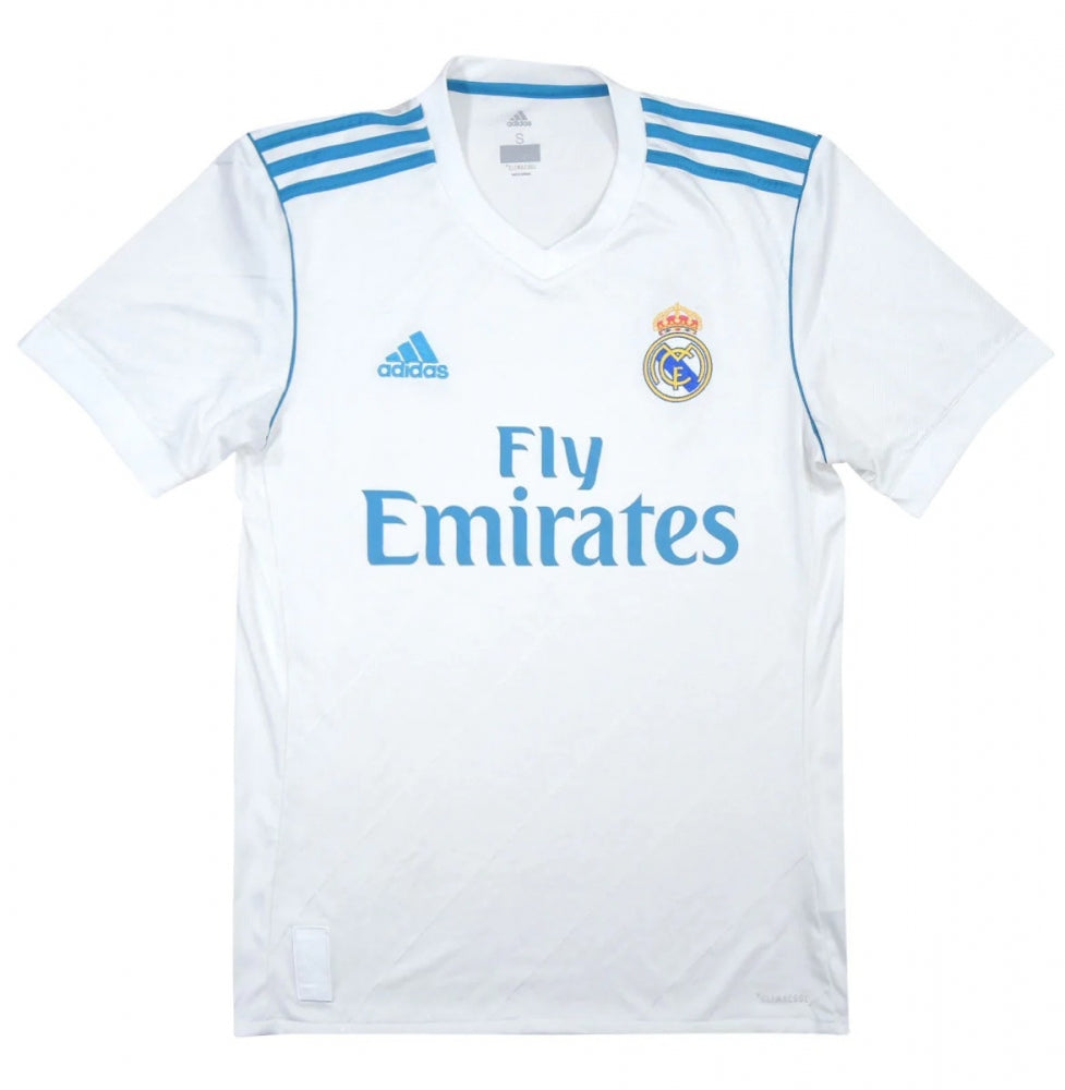 Real Madrid 2017-18 Home Shirt (M) (Excellent)_0