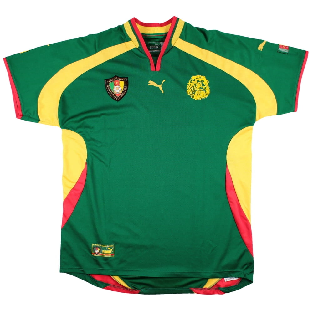 Cameroon 2000-02 Home Shirt (XL) (Very Good)_0