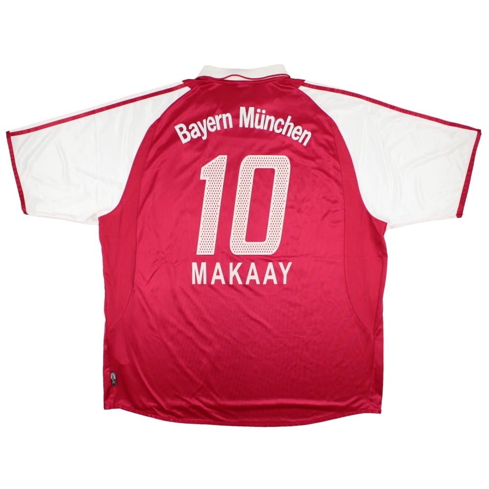 Bayern Munich 2003-04 Home Shirt (XXL) Makaay #10 (Very Good)_0