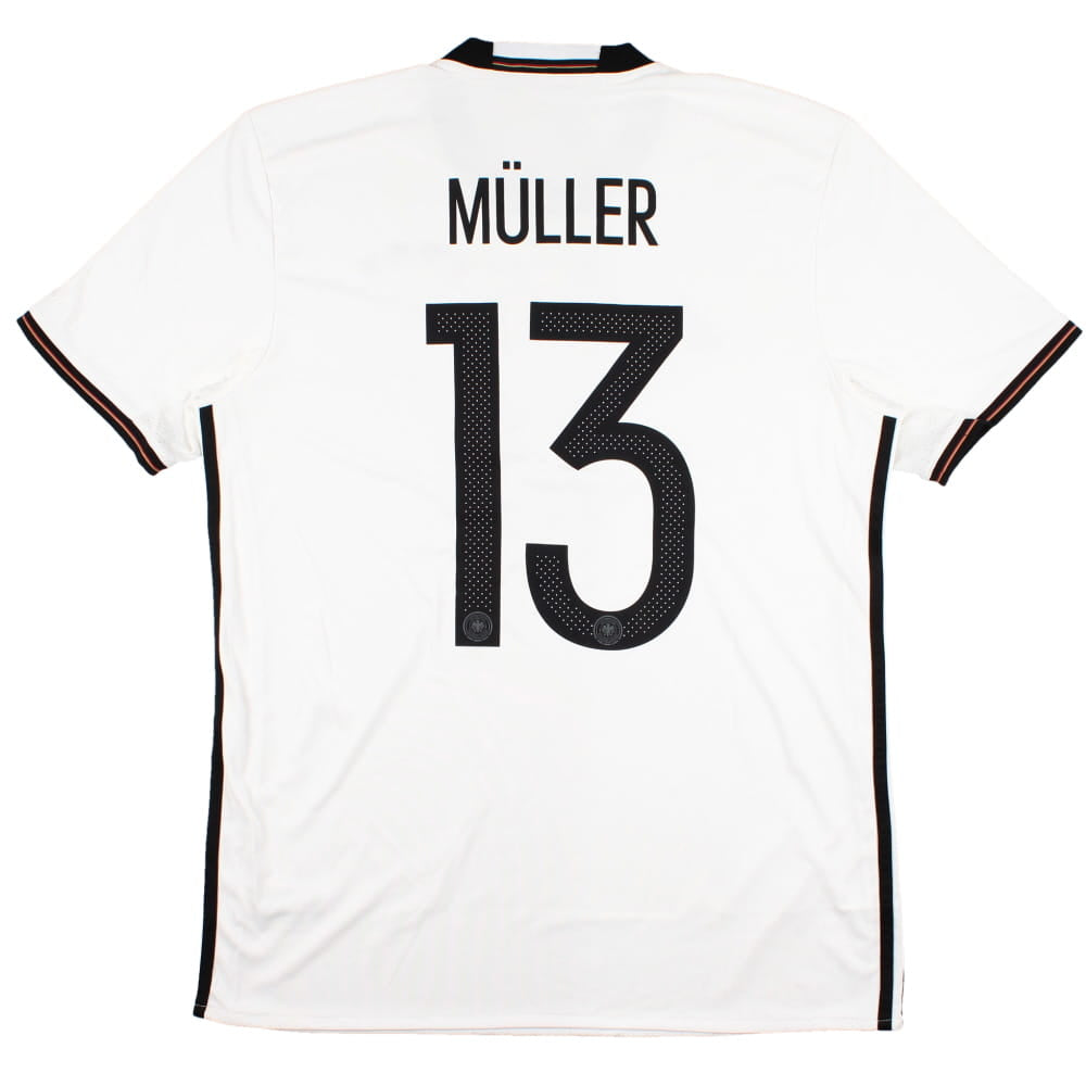 Germany 2016-17 Home Shirt (M) Muller #13 (Excellent)_0