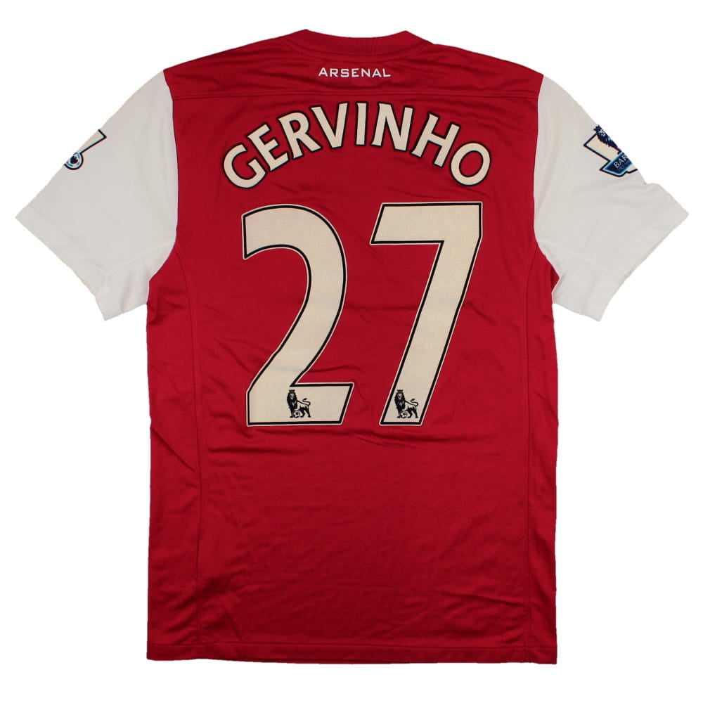 Arsenal 2011-12 Home Shirt (S) Gervinho #27 (Very Good)_0