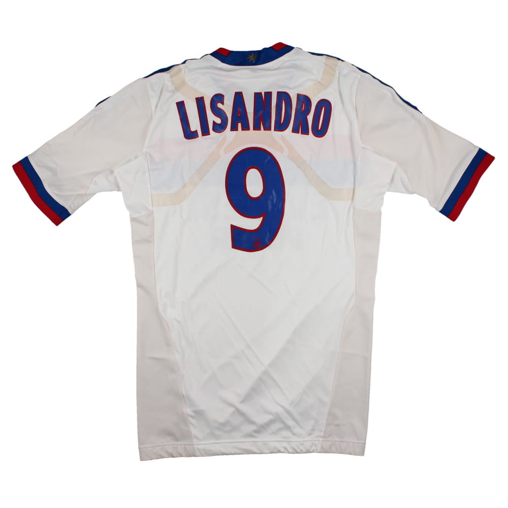 Lyon 2011-12 Player Issue Home Shirt (XL) Lisandro #9 (With Player Issue Bag) (Good)_0