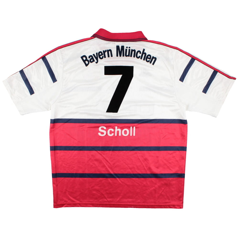 Bayern Munich 1998-00 Away Shirt (L) Scholl #7 (Excellent)_0