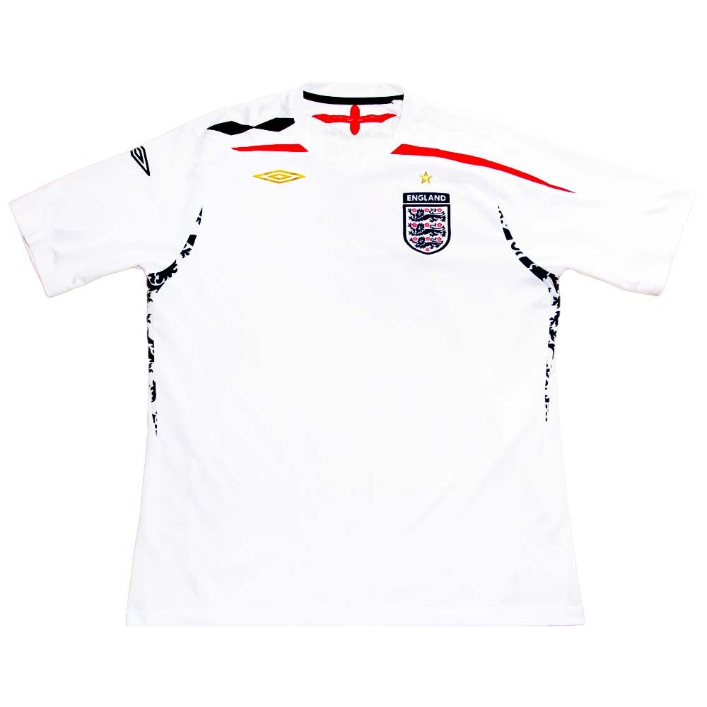 England 2007-09 Home Shirt (L) (Excellent)_0