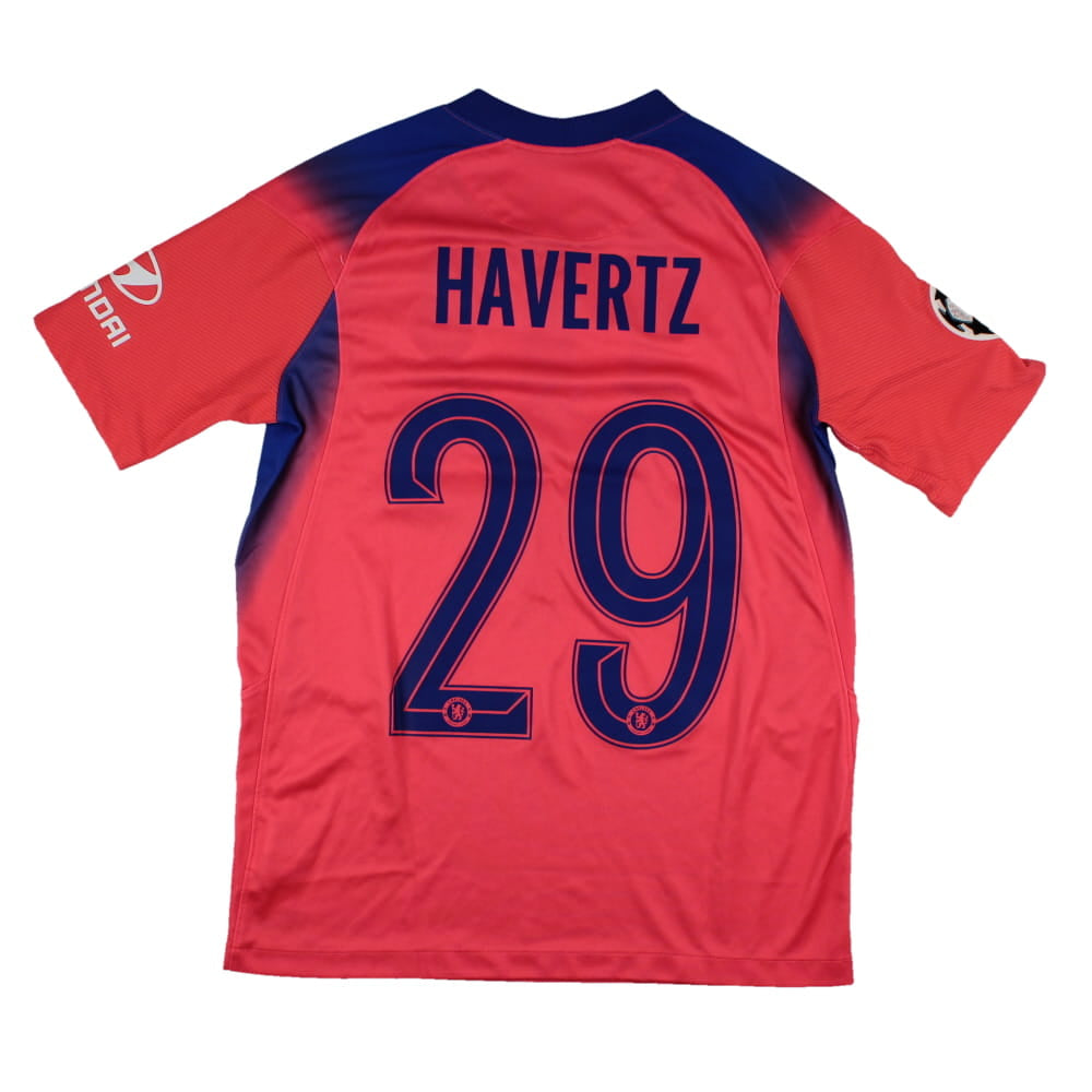 Chelsea 2020/21 Third Shirt (XL Boys) Havertz #29 (Excellent)_0