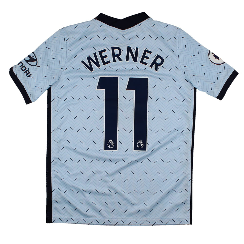 Chelsea 2020/21 Away Shirt (XL Boys) Werner #11 (Very Good)_0