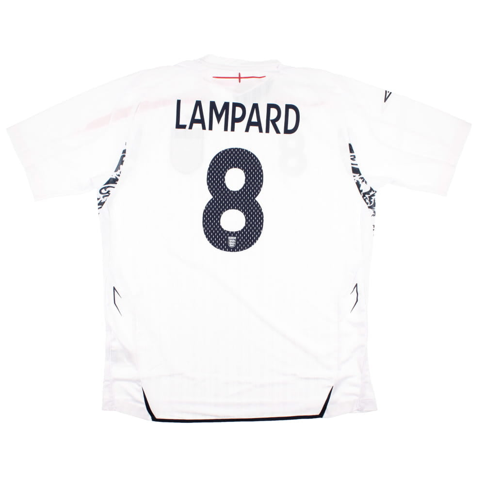 England 2007-09 Home Shirt (XL) Lampard #8 (Fair)_0