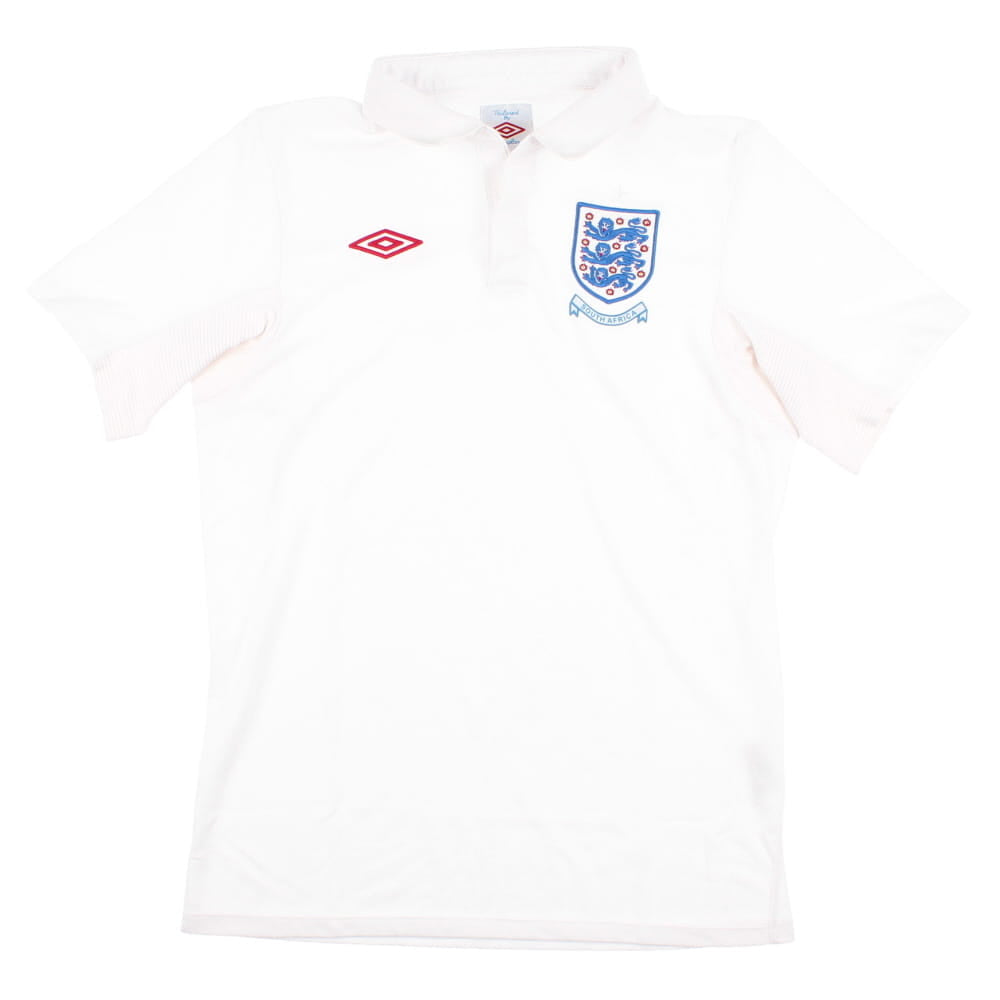 England 2009-10 Home Shirt (South Africa Badge Detail) (XL) (Fair)_0