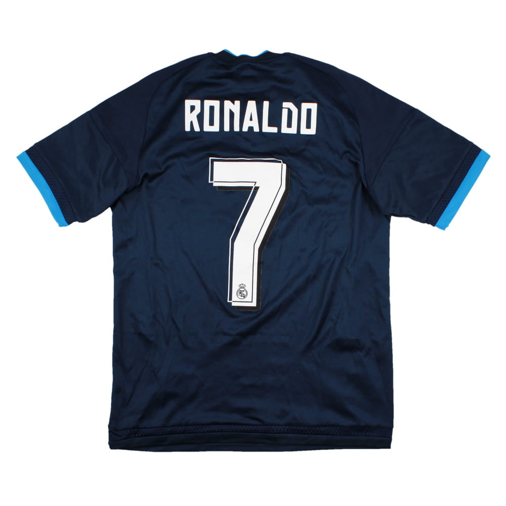 Real Madrid 2015-16 Third Shirt (S) Ronaldo #7 (Excellent)_0