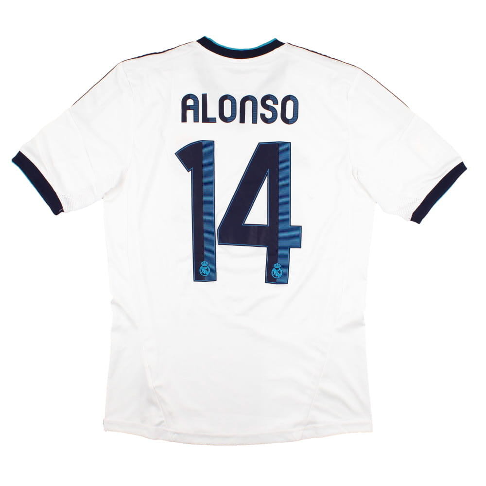 Real Madrid 2012-13 Home Shirt (S) Xabi Alonso #14 (Excellent)_0