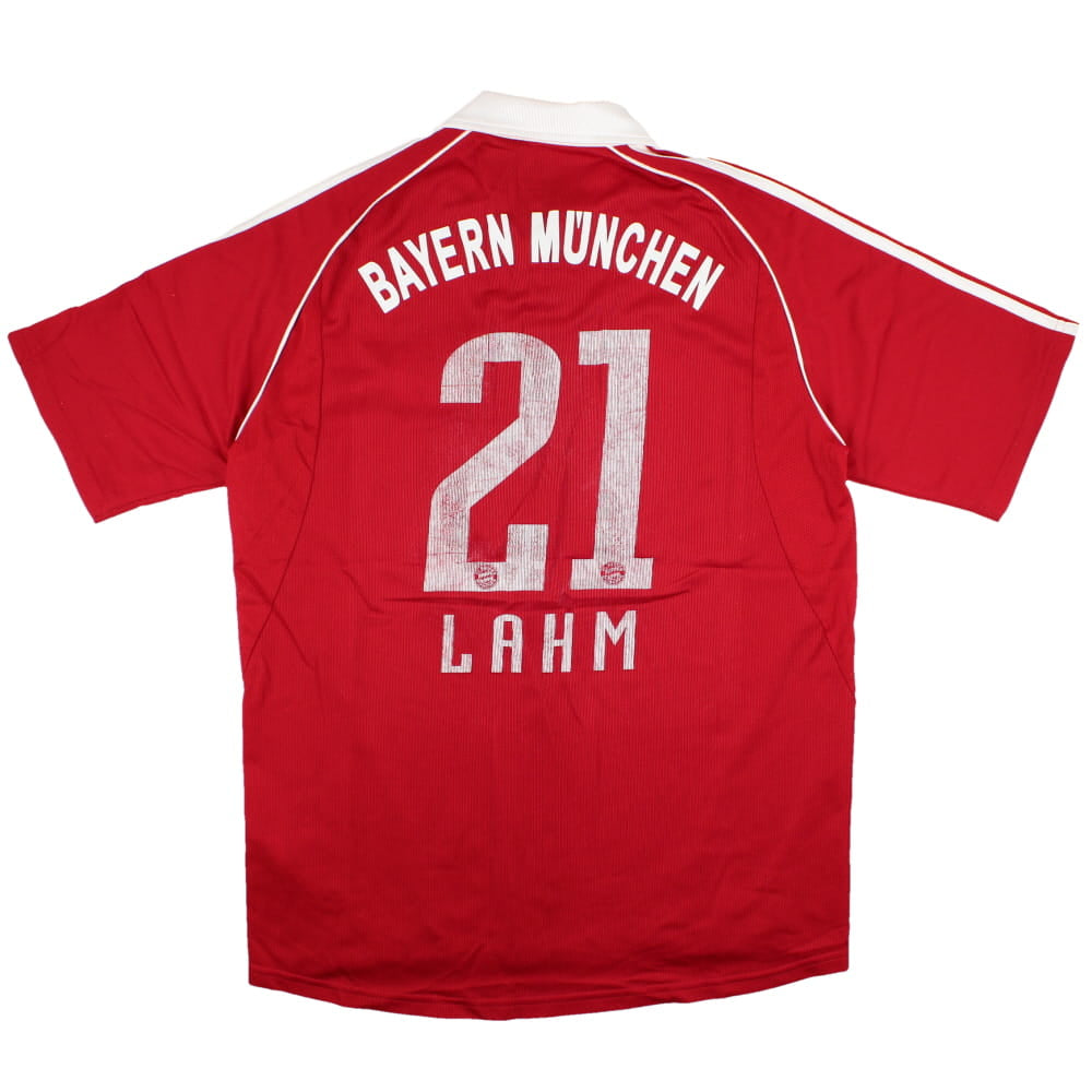 Bayern Munich 2006-07 Home Shirt (M) Lahm #21 (Very Good)_0