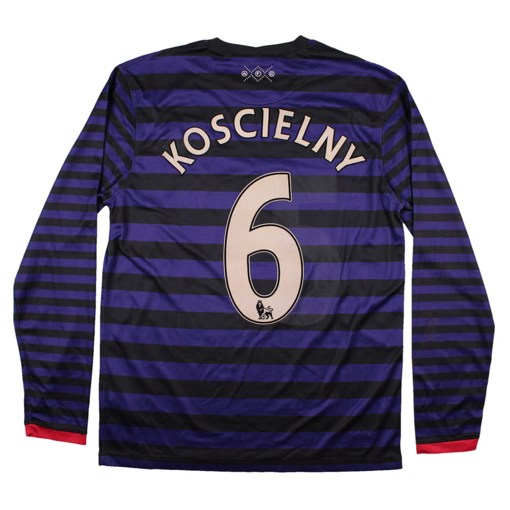 Arsenal 2012-13 Away Long Sleeve Shirt (M) (Good)_0