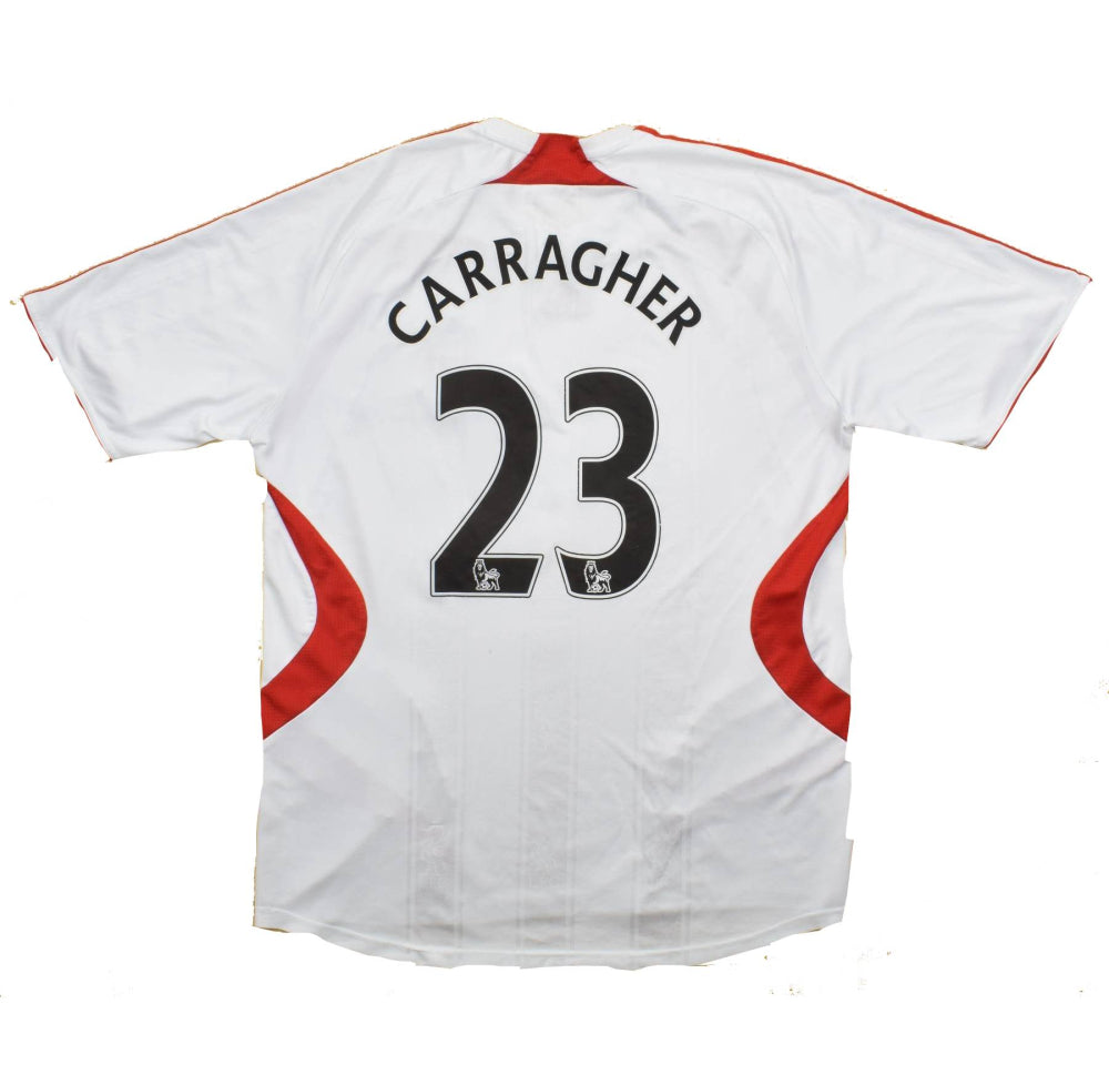 Liverpool 2007-08 Away Shirt (Carragher #23) (M) (Excellent)_0
