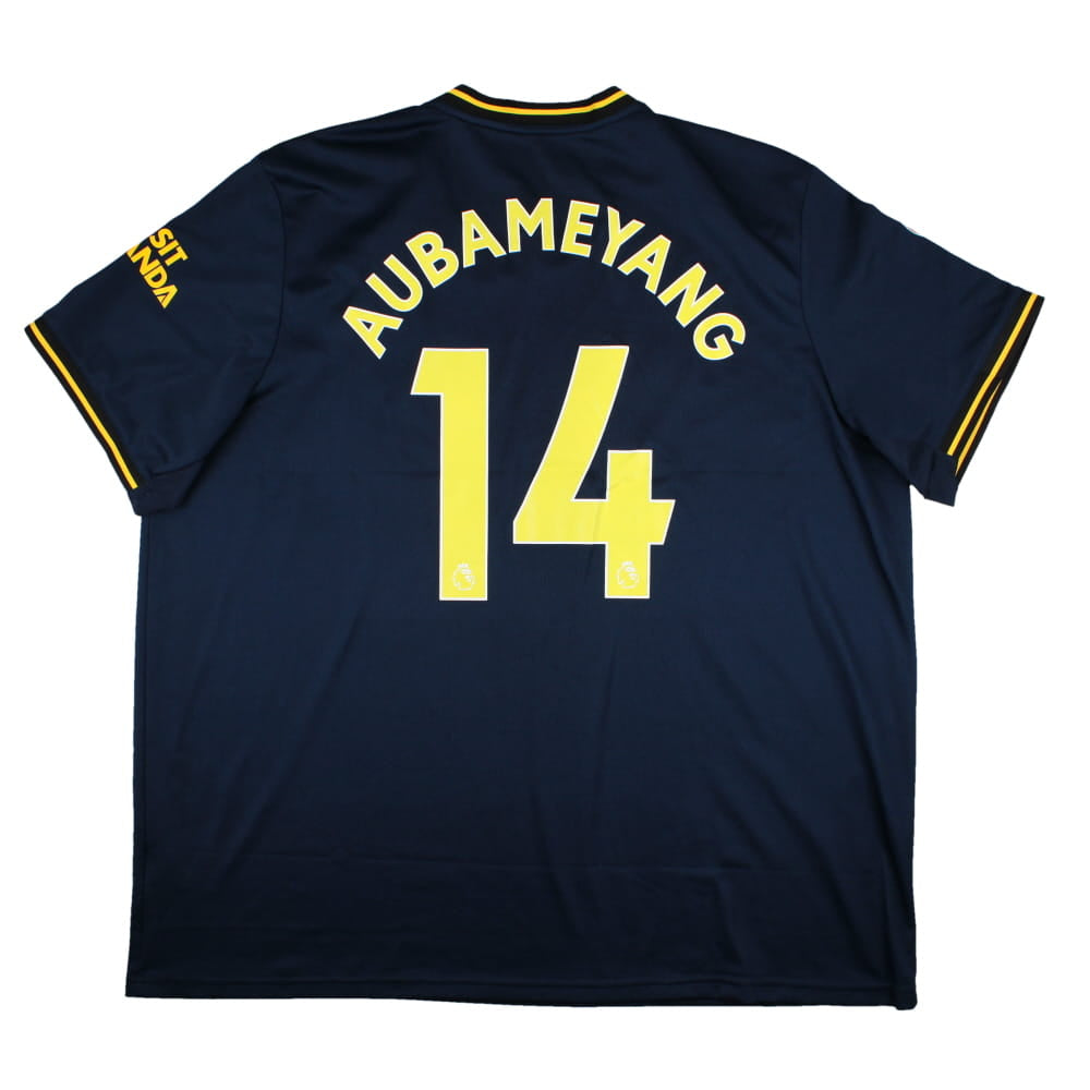 Arsenal 2019-20 Third Shirt (3XL) Aubameyang #14 (Mint)_0