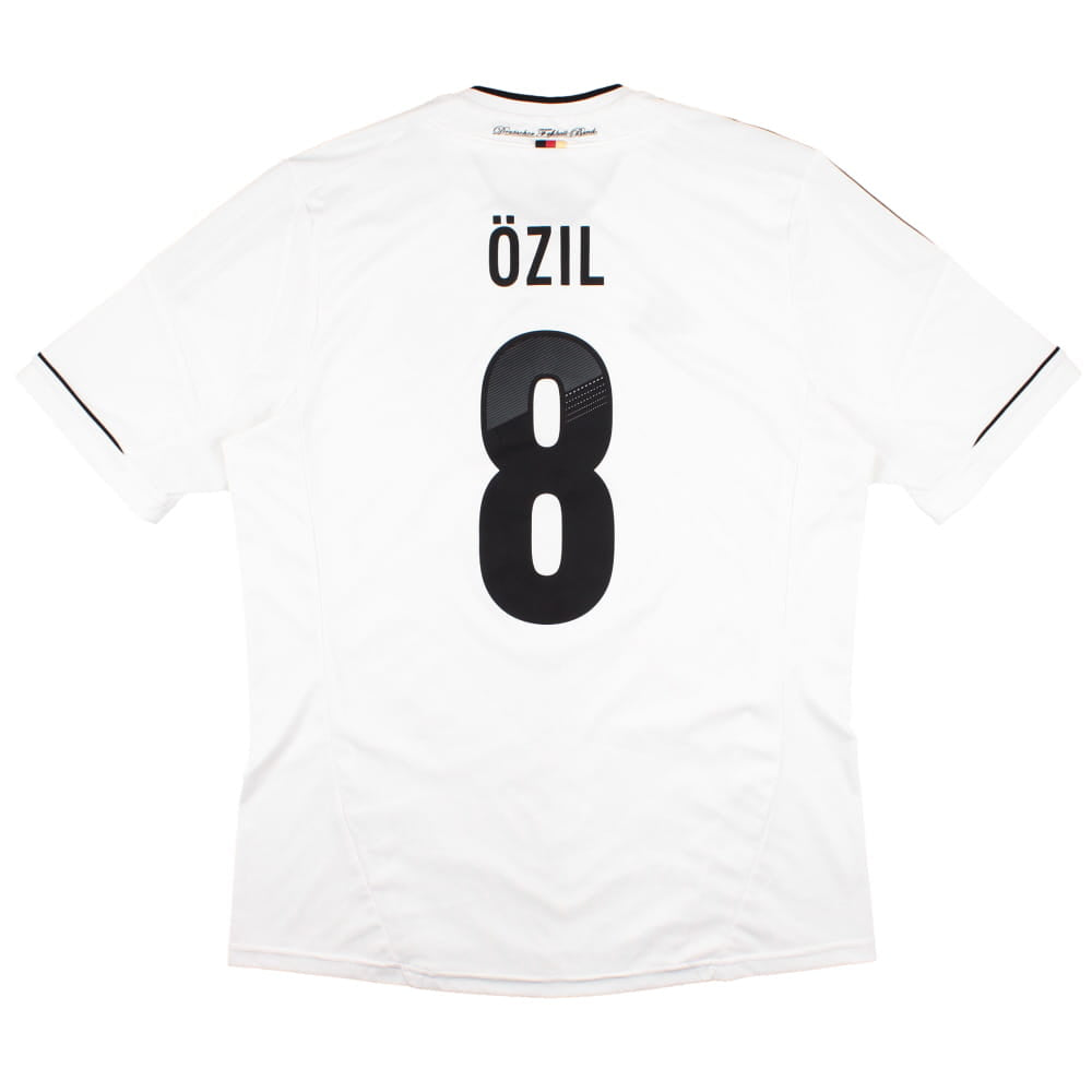 Germany 2012-13 Home Shirt (L) Ozil #8 (Mint)_0