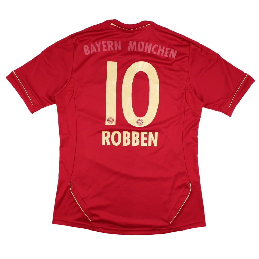 Bayern Munich 2011-13 Home Shirt (M) Robben #11 (Very Good)_0
