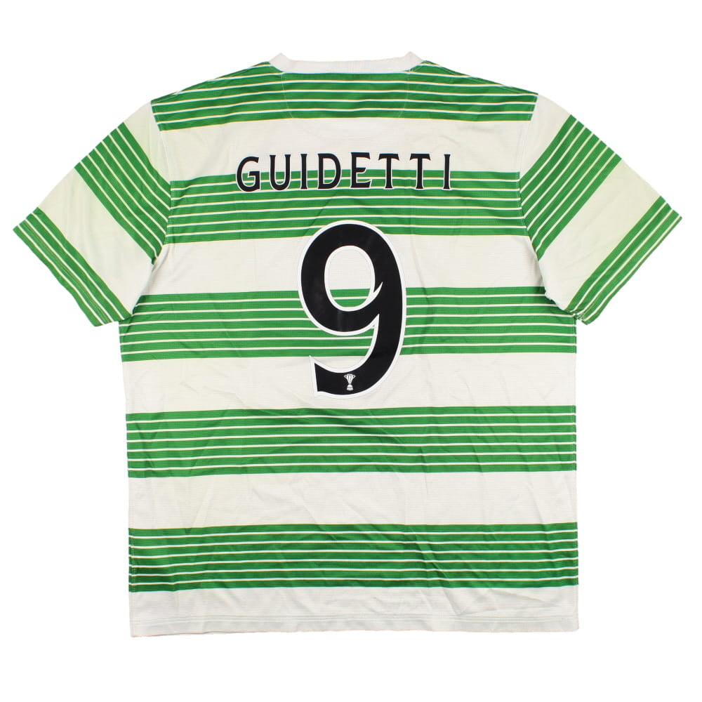 Celtic 2013-15 Home Shirt (Guidetti #9) (L) (Fair)_0