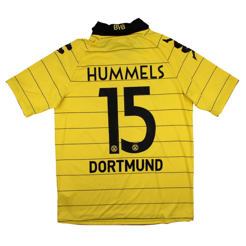 Borussia Dortmund 2010-11 Home Shirt (L) Hummels #15 (Very Good)_0