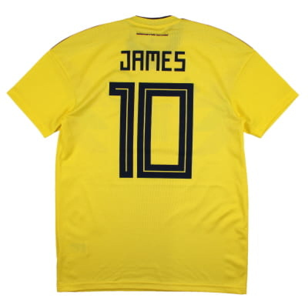 Columbia 2018-19 Home Shirt (S) James #10 (Excellent)_0