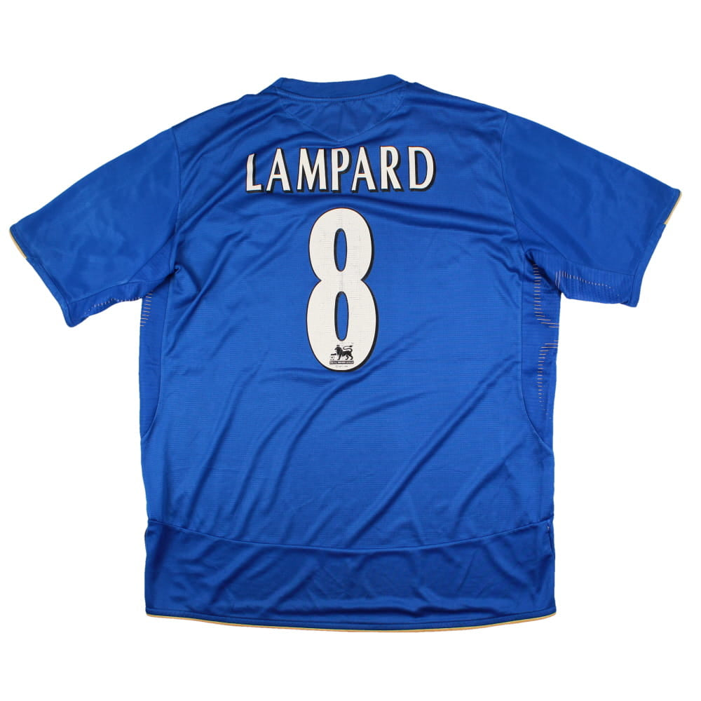 Chelsea 2005-06 Home Shirt (XL) Lampard #8 (Very Good)_0