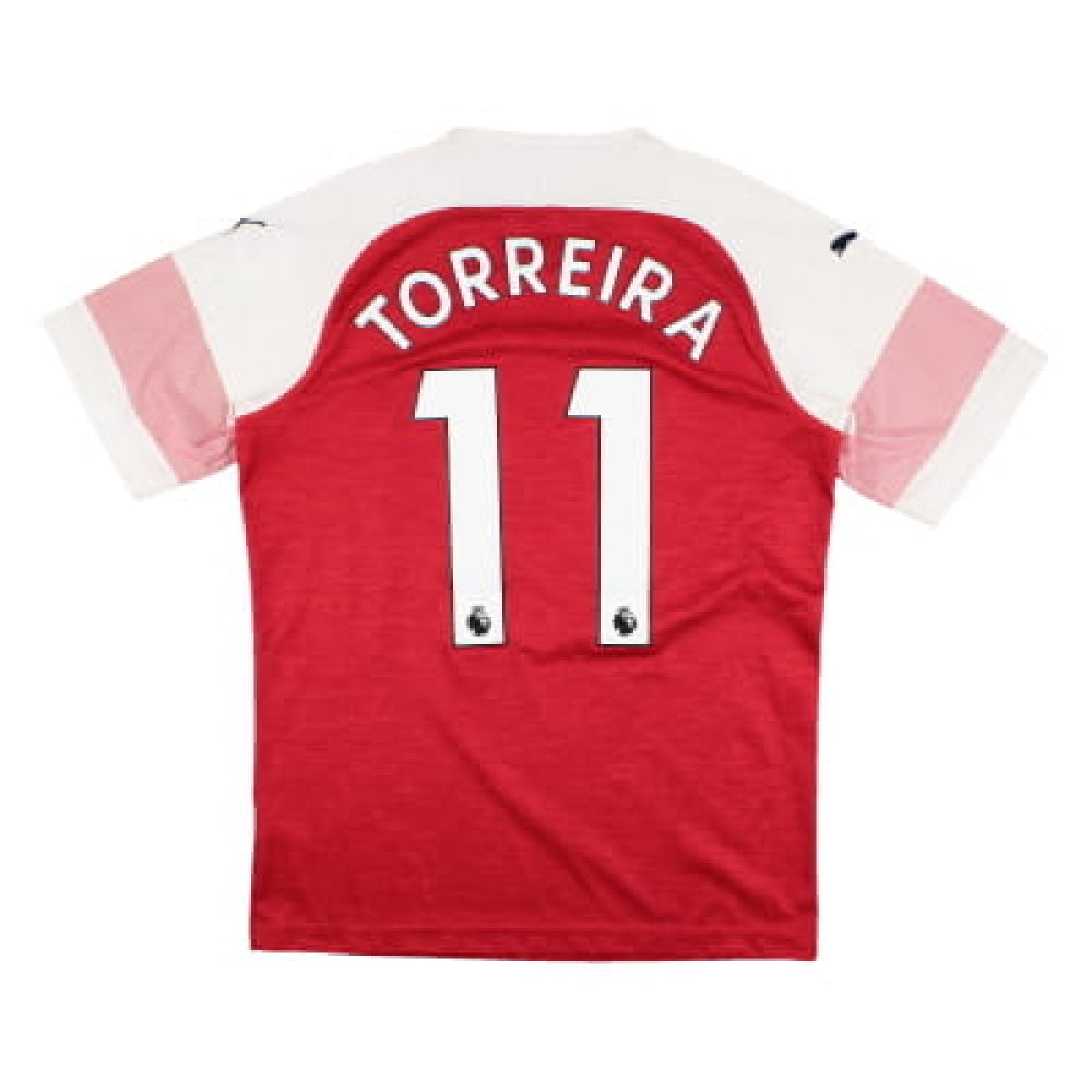 Arsenal 2018-19 Home Shirt (S) Torreira #11 (Very Good)_0
