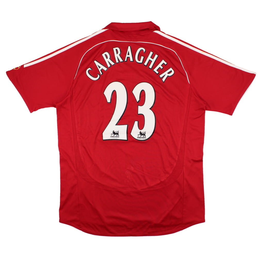 Liverpool 2006-08 Home Shirt (XXL) Carragher #23 (Fair)_0