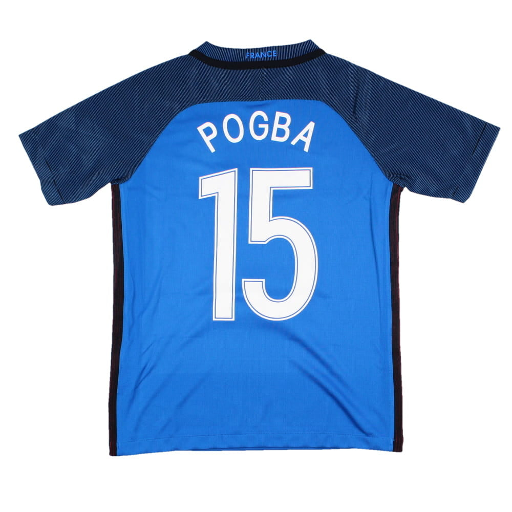 France 2016-17 Home Shirt (SB) Pogba #15 (Excellent)_0