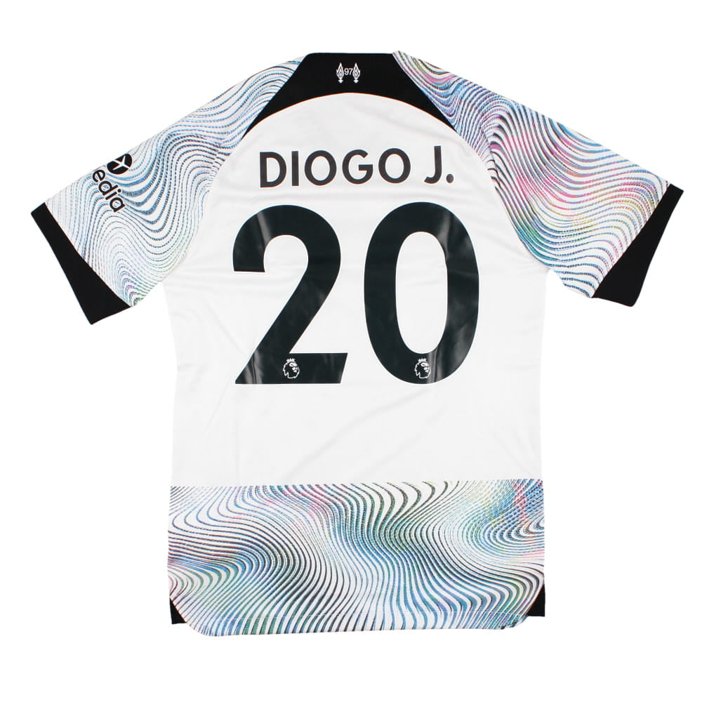 Liverpool 2022-23 Away Shirt (S) Diogo J. #20 (Excellent)_0