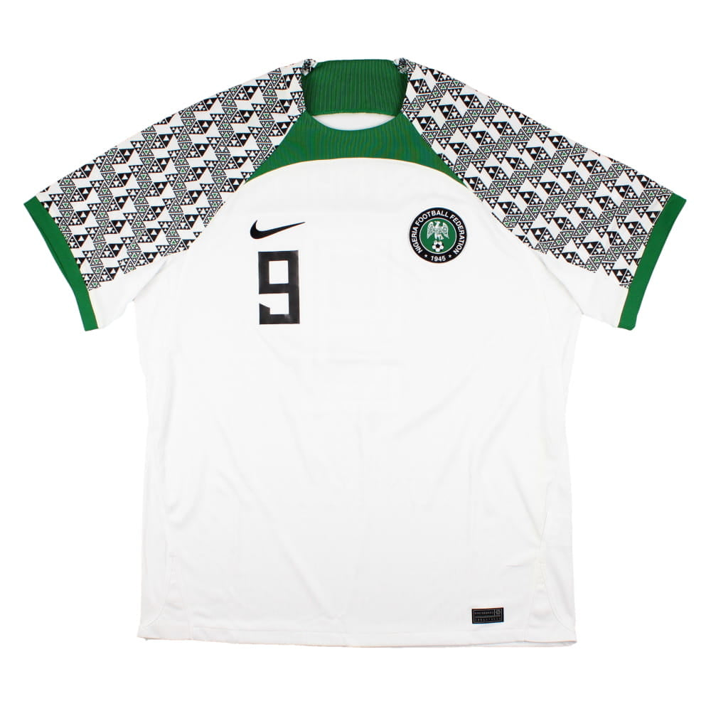 Nigeria 2021-2023 Away Shirt (XL) (Osimhen #9) (Excellent)_1