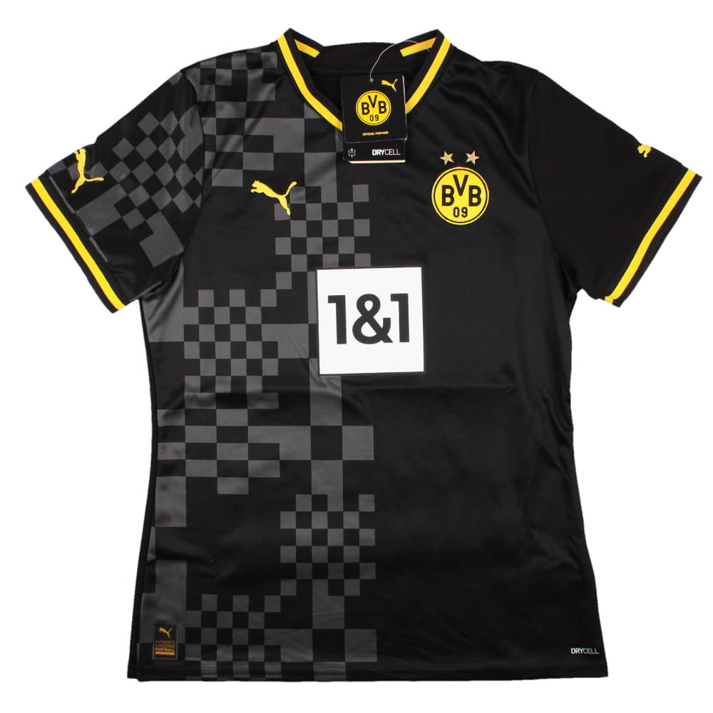 Borussia Dortmund 2022-23 Away Shirt (Women\'s) (S) (Bellingham #22) (Excellent)_1