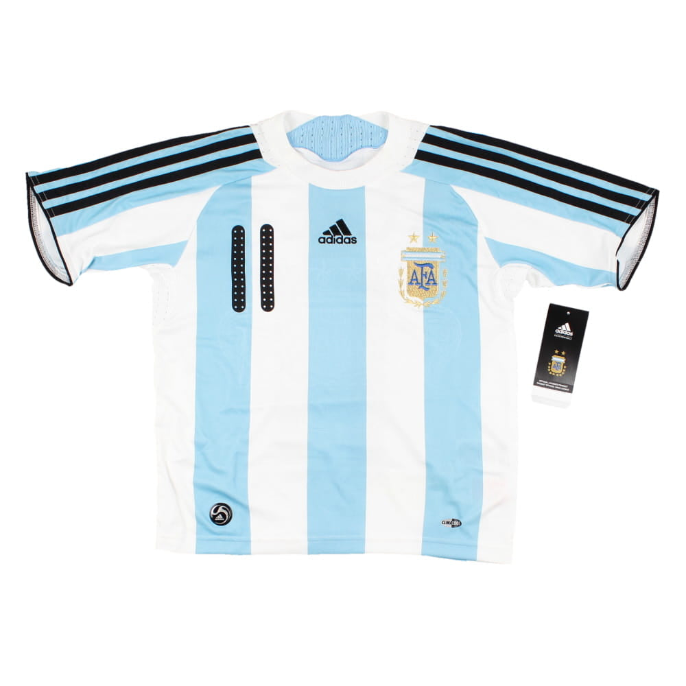 Argentina 2008-09 Home Shirt (SB) Tevez #11 (Mint)_1