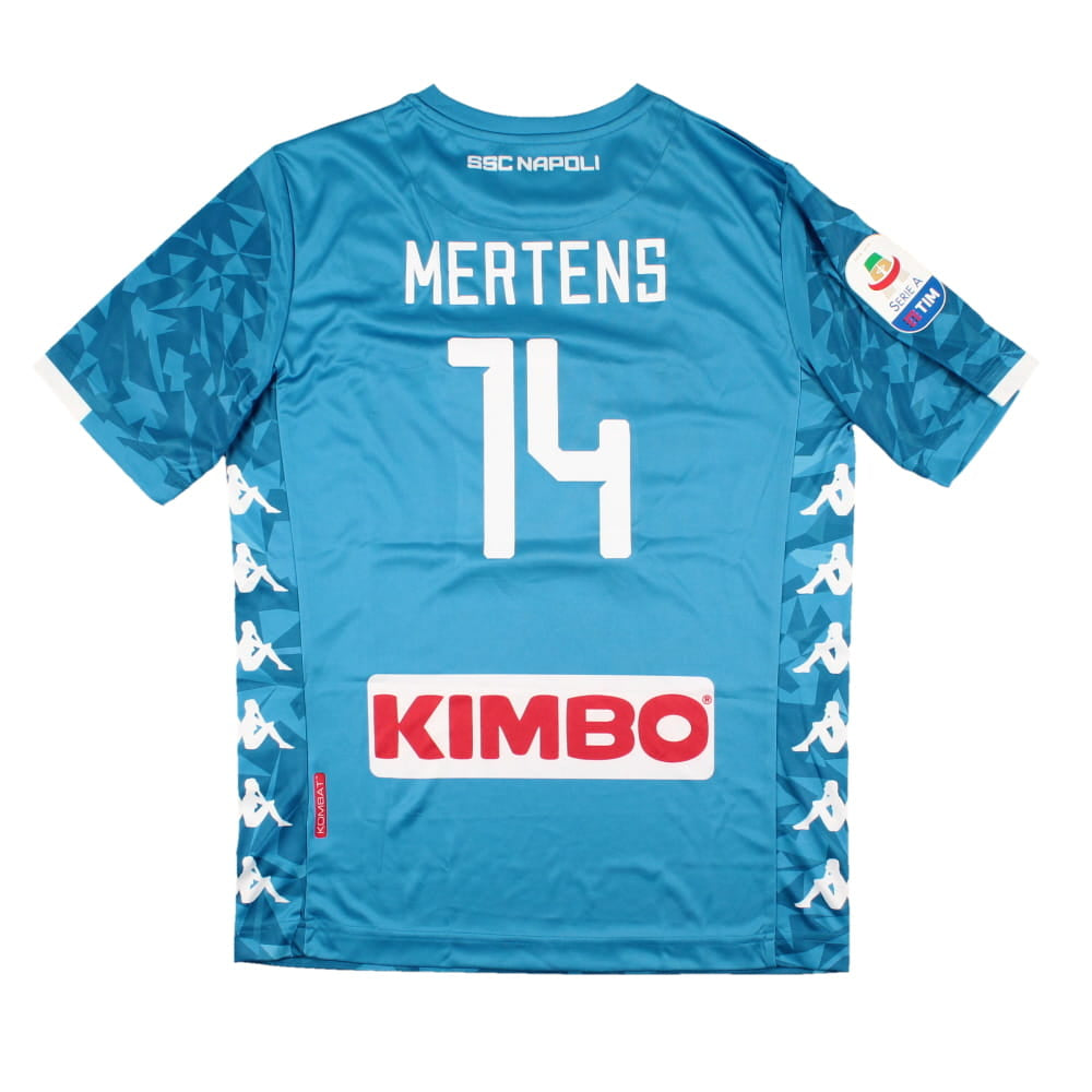 ナポリ Mertens Napoli 2018-19 Home Shirt (Mertens #14) (164cm) (Mint)