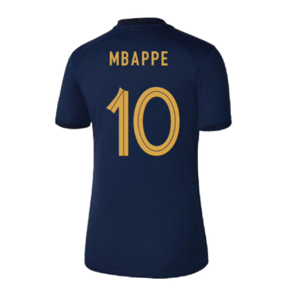 France 2022-23 Home Shirt (Womens XL) Mbappe #10 (BNWT)_0