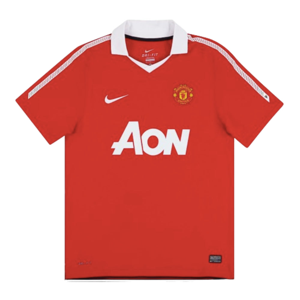 Manchester United 2010-11 Home Shirt (XL Boys) (Excellent)_0