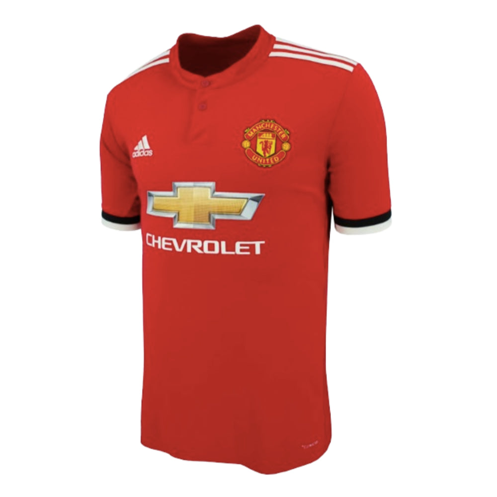 Manchester United 2017-18 Home Shirt (XLB) (Very Good)_0