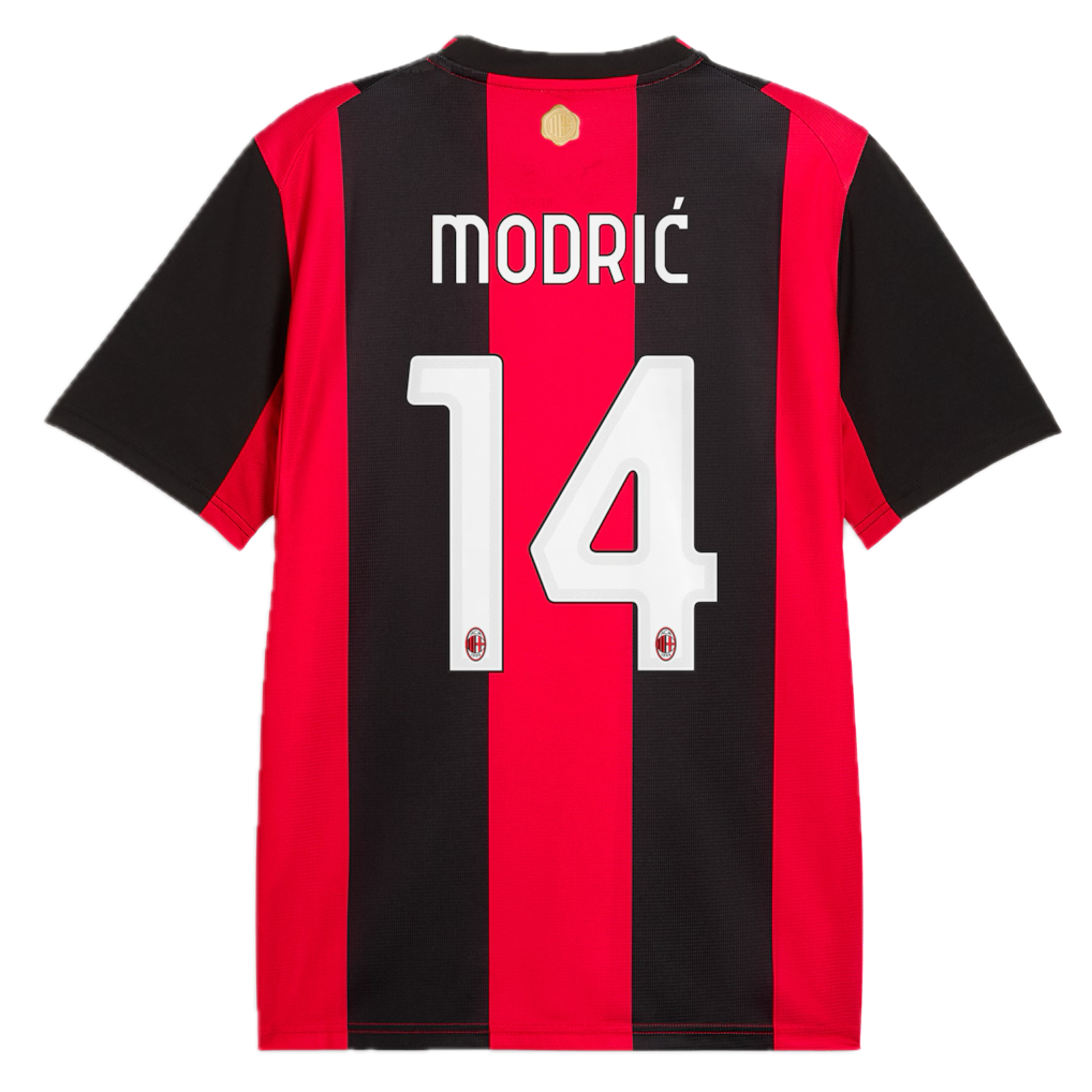 Ac Milan 2026/27 Modrić 14 Home Shirt