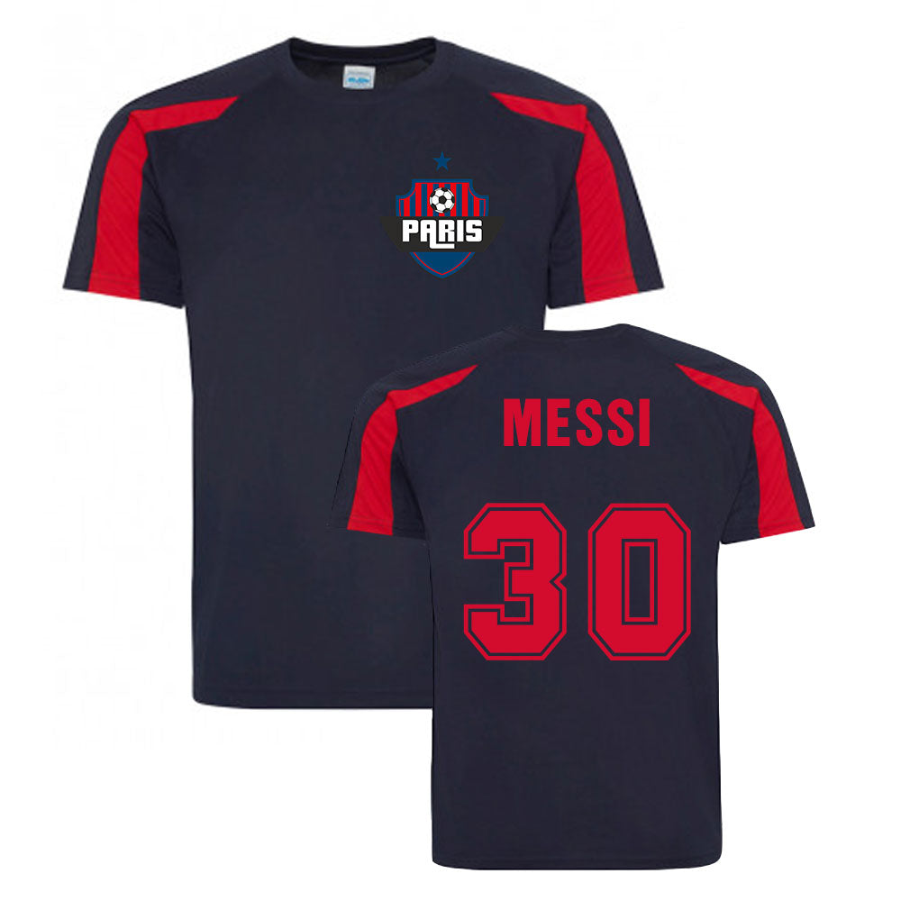 Lionel Messi Paris Sports Training Jersey (Navy)_0
