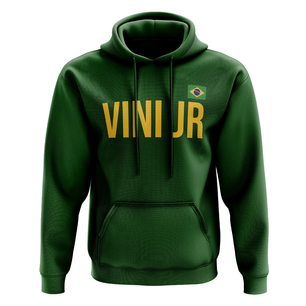 Vini Jr Brazil Name Hoody (Green)_0
